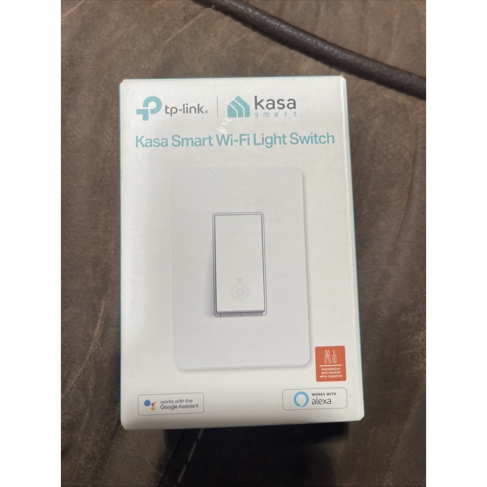 TP-Link Kasa Smart Wi-Fi Light Switch HS200. Open box never installed.